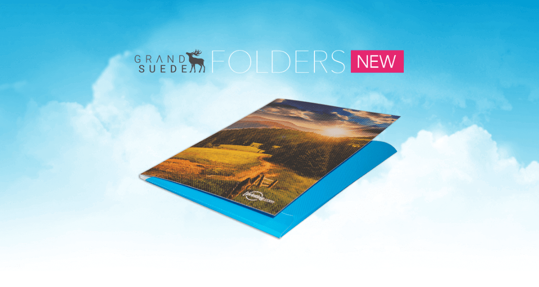 Our New Grand Suede Folders are Permanently Reduced!