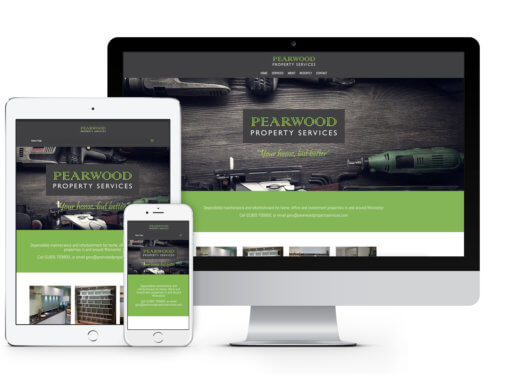 Pearwood Property Services  – Website Design